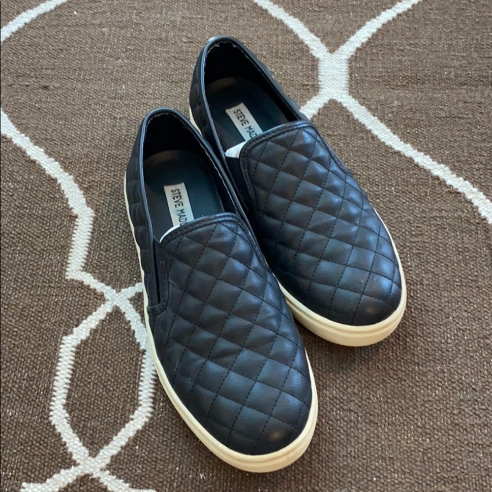 Steve Madden quilted slip-on sneakers